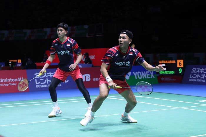 Japan Open 2024 - Fajar/Rian Kecewa Setelah Takluk dari Bulan-bulanan Sendiri