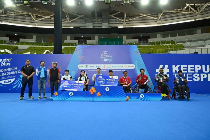 Indonesia Sabet Gelar Juara Umum di Indonesia Para Badminton Internasional 2024