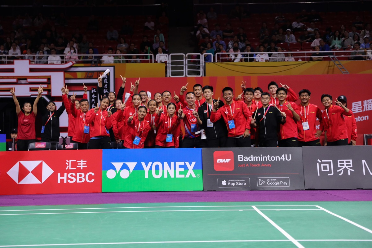 Tim Bulu Tangkis Indonesia Sabet Gelar Juara Piala Suhandinata 2024, Pesan Rionny Mainaky: Jangan Terlena