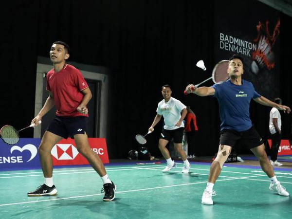 Skuad Bulu Tangkis Indonesia Adaptasi Venue BWF World Tour Finals 2024