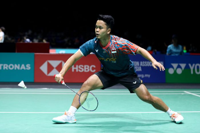 Anthony Ginting Terdepak dari 10 Besar, Kegarangan Tunggal Putra Indonesia Luntur