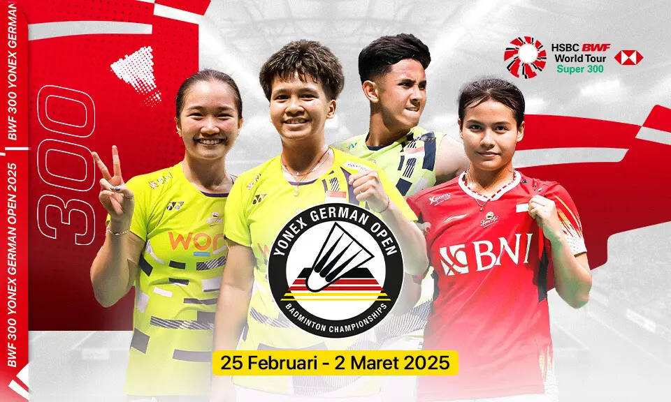 Jadwal dan Cara Nonton German Open 2025 Hari Ini, Hasil Perwakilan Indonesia Terbaru