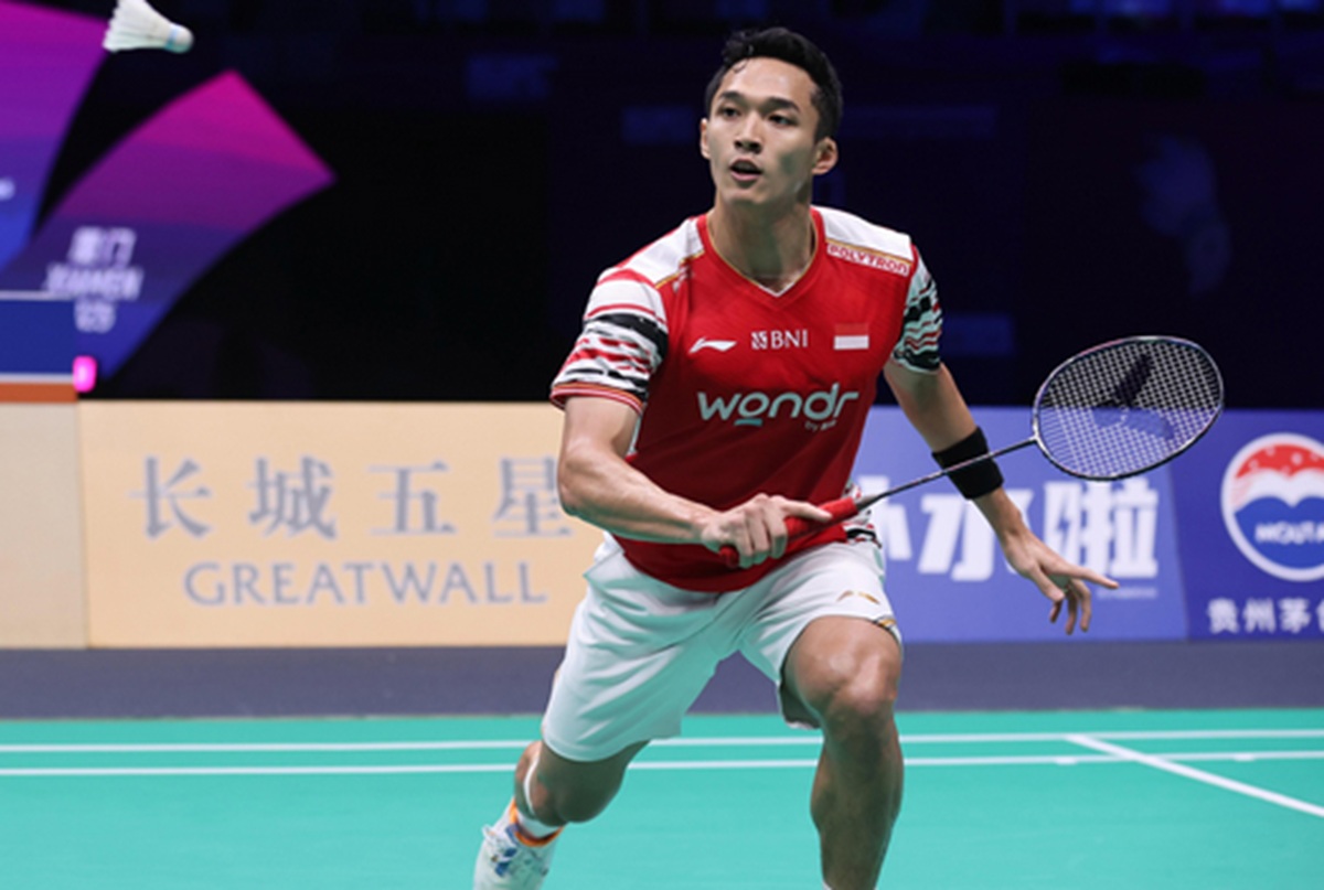 Jonatan Christie Bungkam Kunlavut Vitidsarn, Indonesia Berbalik Unggul 2-1 atas Thailand!